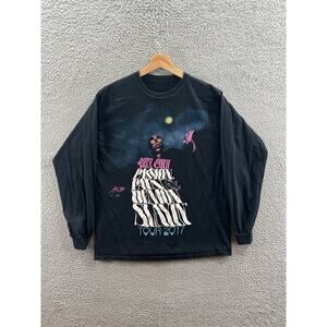 Kid Cudi Passion Pain Demon Slayin Tour Tee 2017 Rager Virgil Abloh Shirt Medium